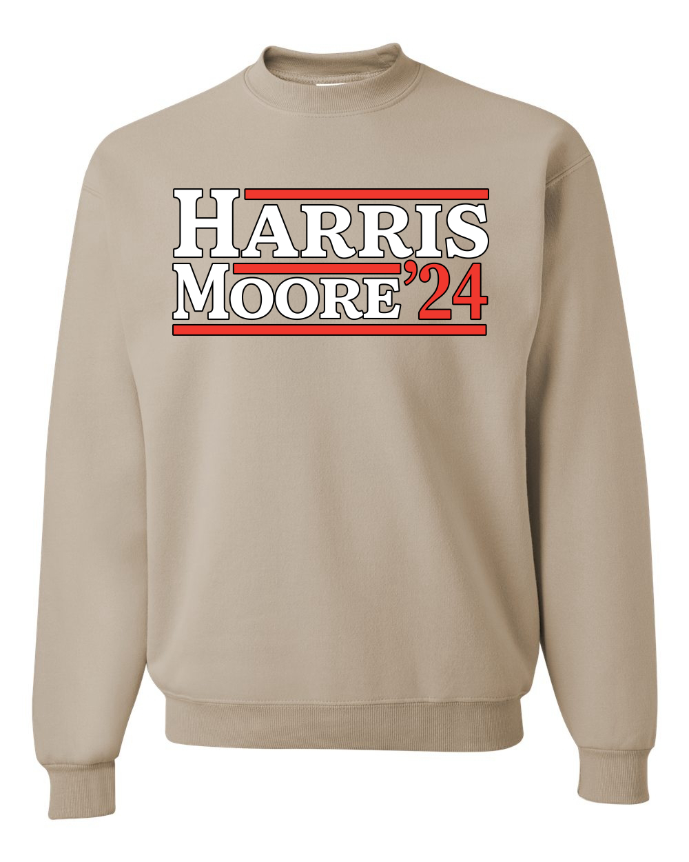 Sudadera Kamala Harris Wes Moore 2024 demócrata vicepresidente EE. UU. cuello redondo - Imagen 12 de 12