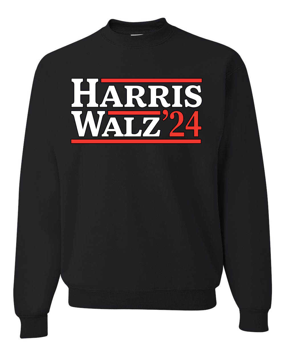 Sudadera Kamala Harris Tim Walz 2024 demócrata vicepresidente EE. UU. cuello redondo - Imagen 3 de 12