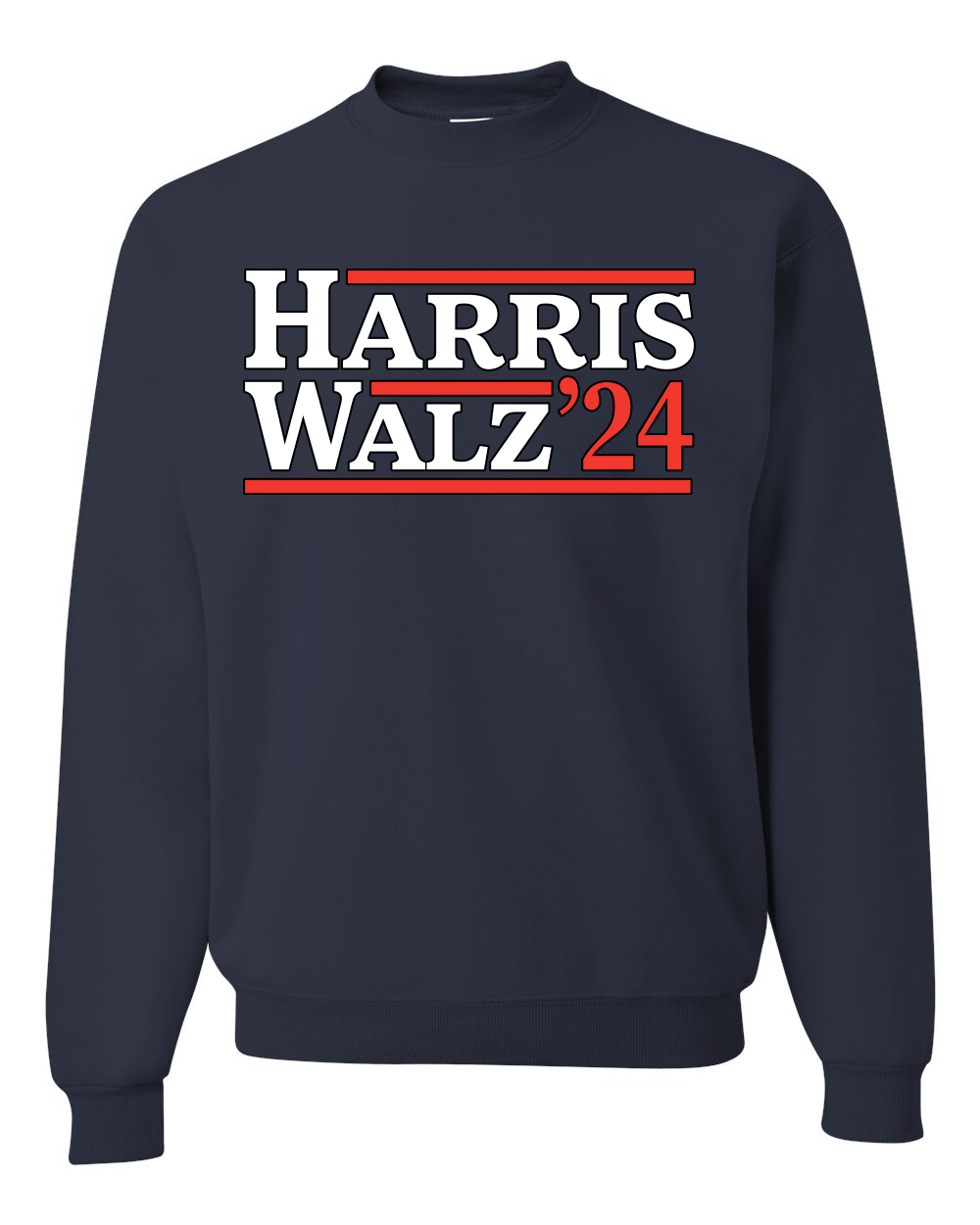 Sudadera Kamala Harris Tim Walz 2024 demócrata vicepresidente EE. UU. cuello redondo - Imagen 6 de 12