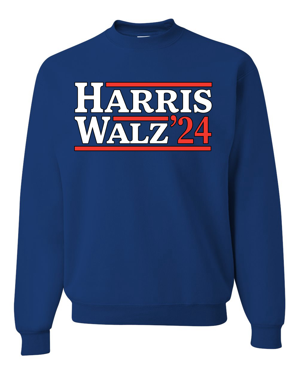 Sudadera Kamala Harris Tim Walz 2024 demócrata vicepresidente EE. UU. cuello redondo - Imagen 8 de 12