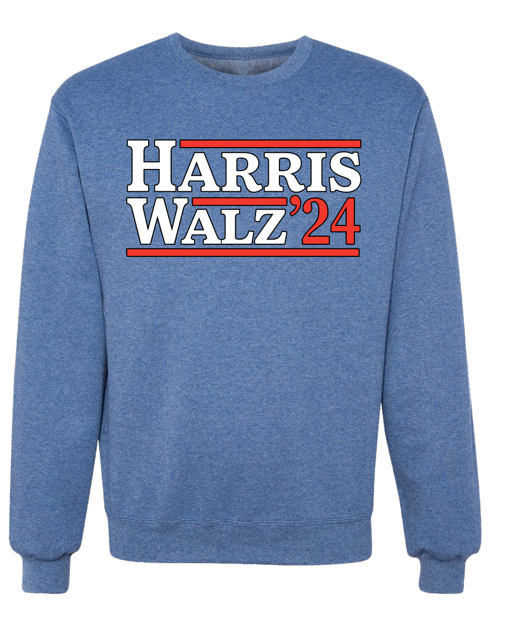 Sudadera Kamala Harris Tim Walz 2024 demócrata vicepresidente EE. UU. cuello redondo - Imagen 9 de 12
