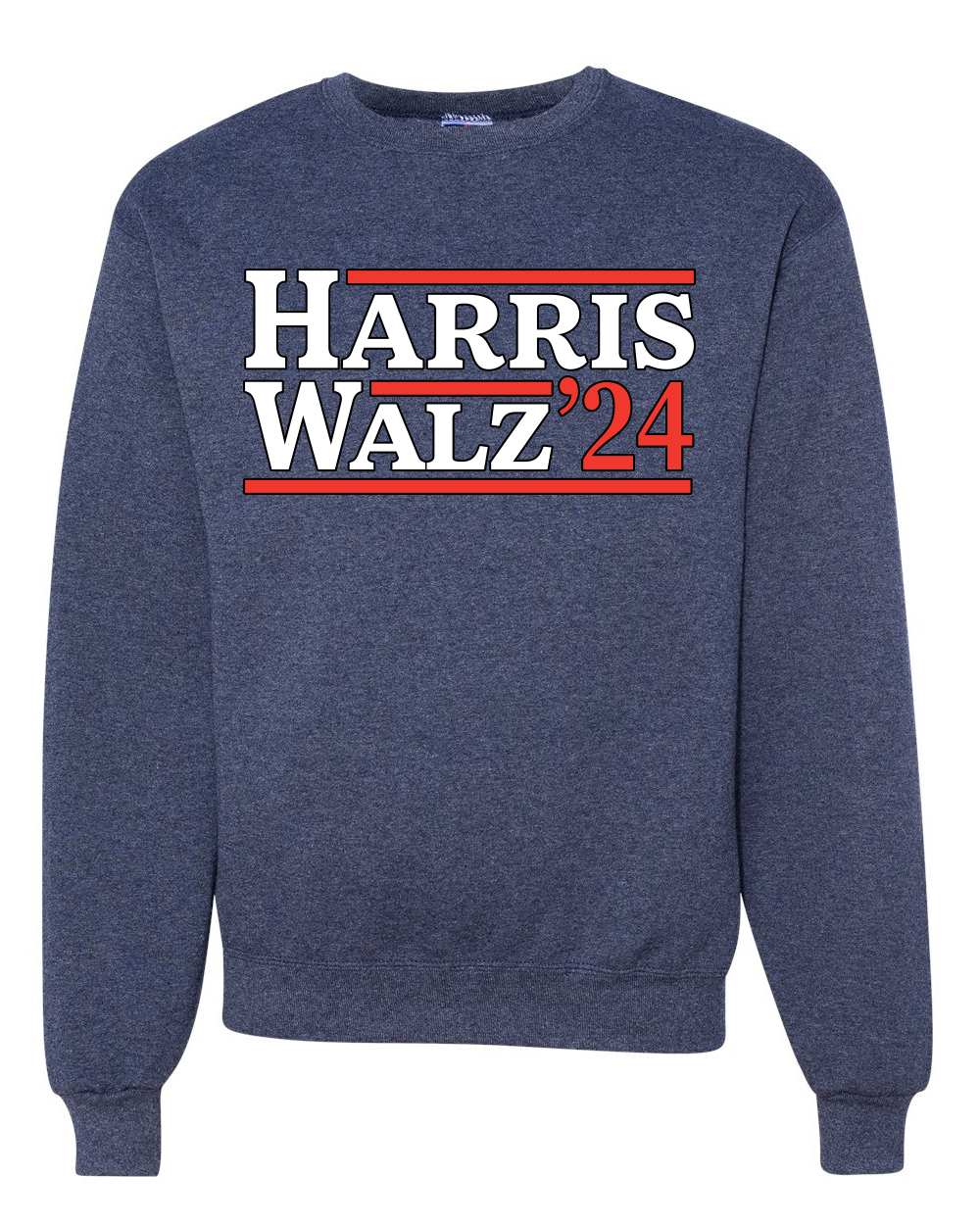Sudadera Kamala Harris Tim Walz 2024 demócrata vicepresidente EE. UU. cuello redondo - Imagen 10 de 12