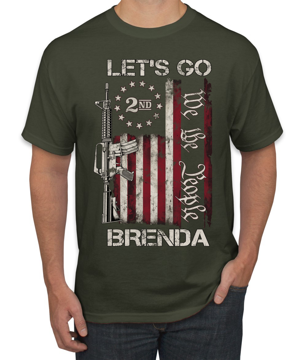 Let's Go Brenda 2nd Amendment We the People Unisex T-Shirt - Picture 13 of 14