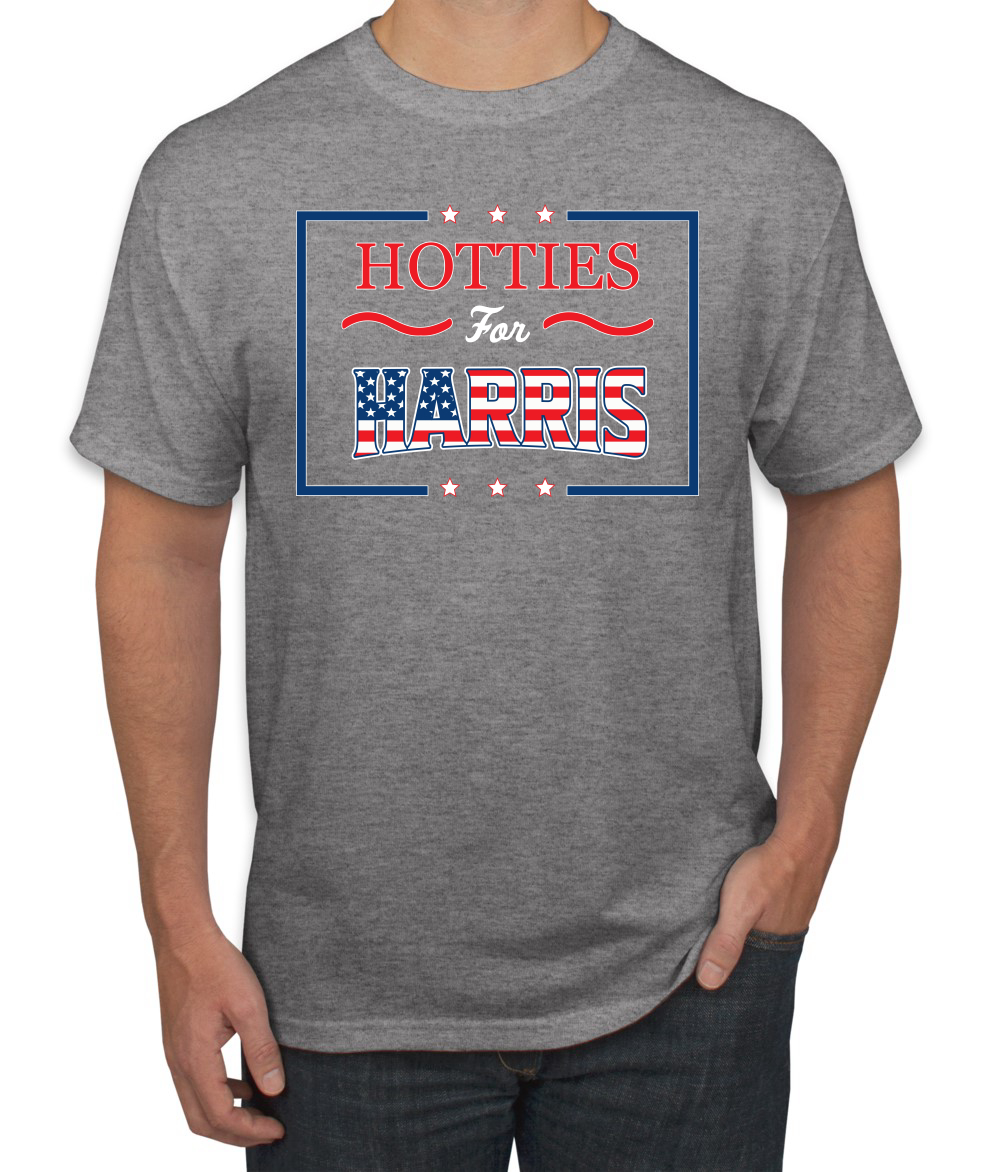 Hotties for Harris | Camiseta unisex divertida semental Kamala for President - Imagen 4 de 14