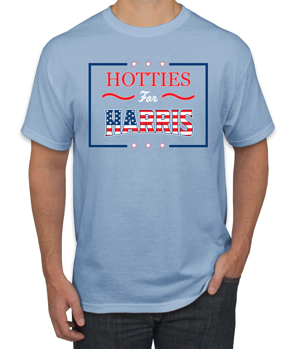 Hotties for Harris | Camiseta unisex divertida semental Kamala for President - Imagen 12 de 14