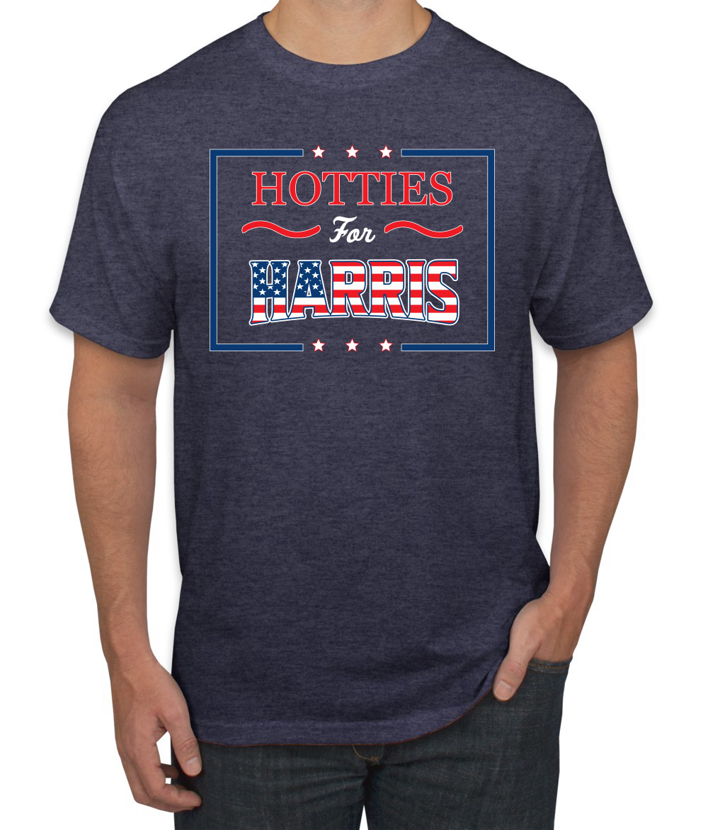Hotties for Harris | Camiseta unisex divertida semental Kamala for President - Imagen 10 de 14