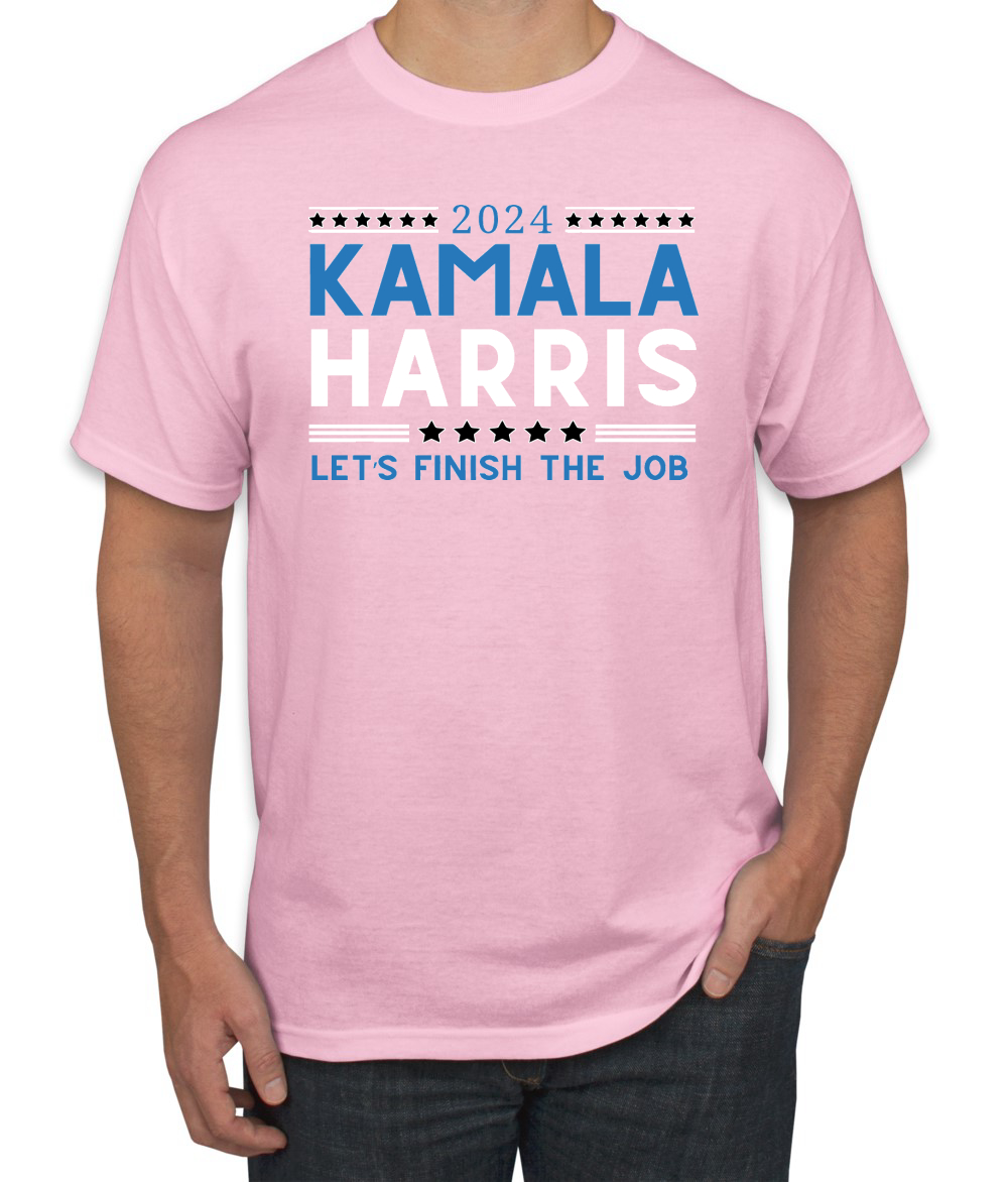 Kamala Harris 2024 | Let's Finish the Job USA Wahl Unisex T-Shirt - Bild 5 von 14