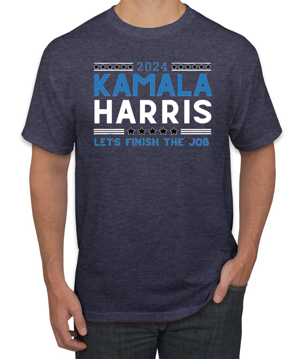 Kamala Harris 2024 | Let's Finish the Job USA Wahl Unisex T-Shirt - Bild 10 von 14