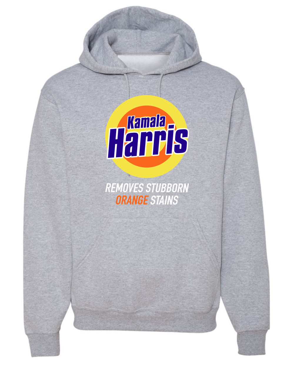 Sudadera con Capucha Kamala Harris Divertida Elimina Manchas Naranja Obstinadas Parodia - Imagen 5 de 11