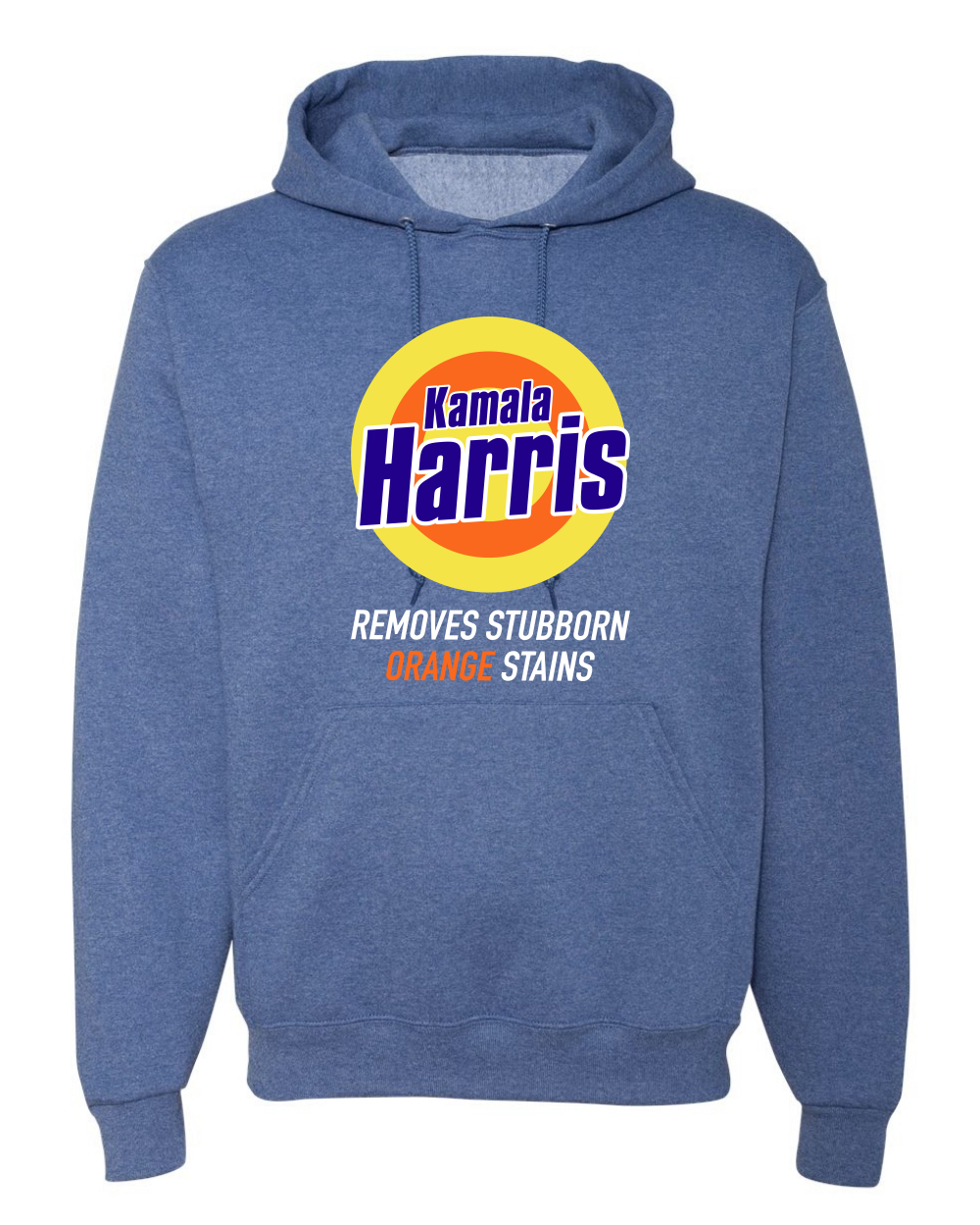 Sudadera con Capucha Kamala Harris Divertida Elimina Manchas Naranja Obstinadas Parodia - Imagen 10 de 11