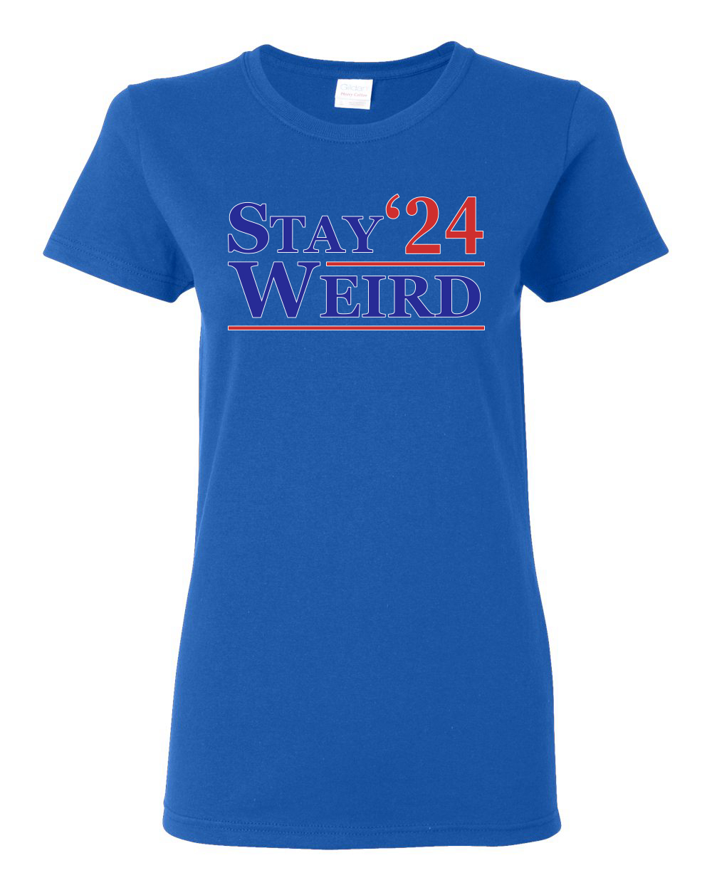 Stay Weird 2024 Funny MAGA Retro Republican USA Election Womens Shirt - Picture 8 of 9