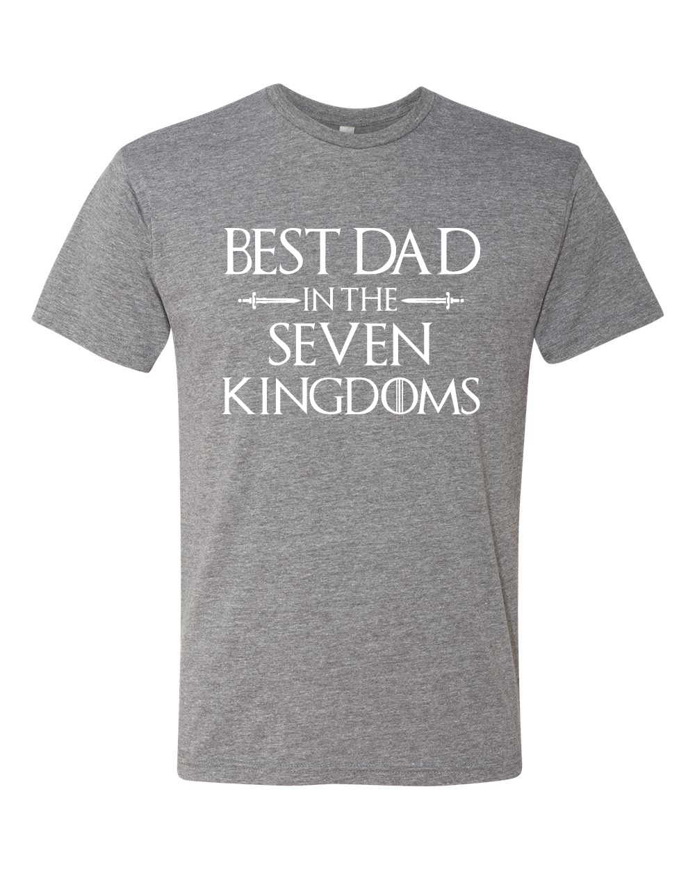 Camiseta Best Dad in The Seven Kingdoms|GoT Thrones Divertida Hombres Premium Tri Mezcla - Imagen 4 de 10