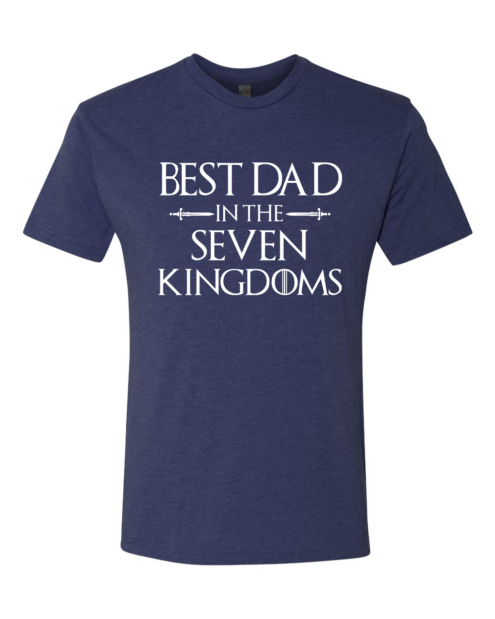 Camiseta Best Dad in The Seven Kingdoms|GoT Thrones Divertida Hombres Premium Tri Mezcla - Imagen 6 de 10