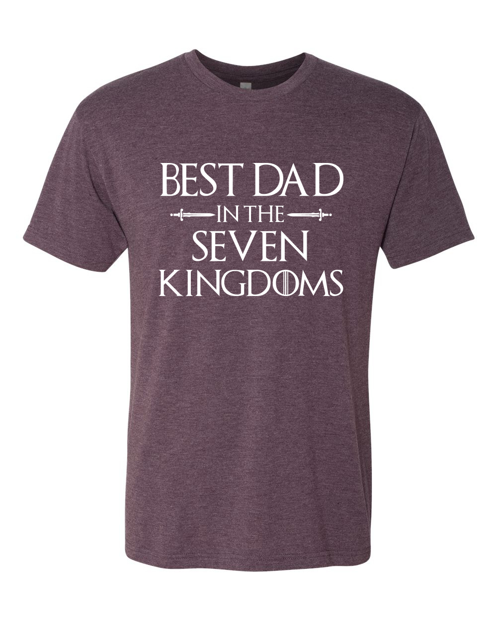 Camiseta Best Dad in The Seven Kingdoms|GoT Thrones Divertida Hombres Premium Tri Mezcla - Imagen 7 de 10