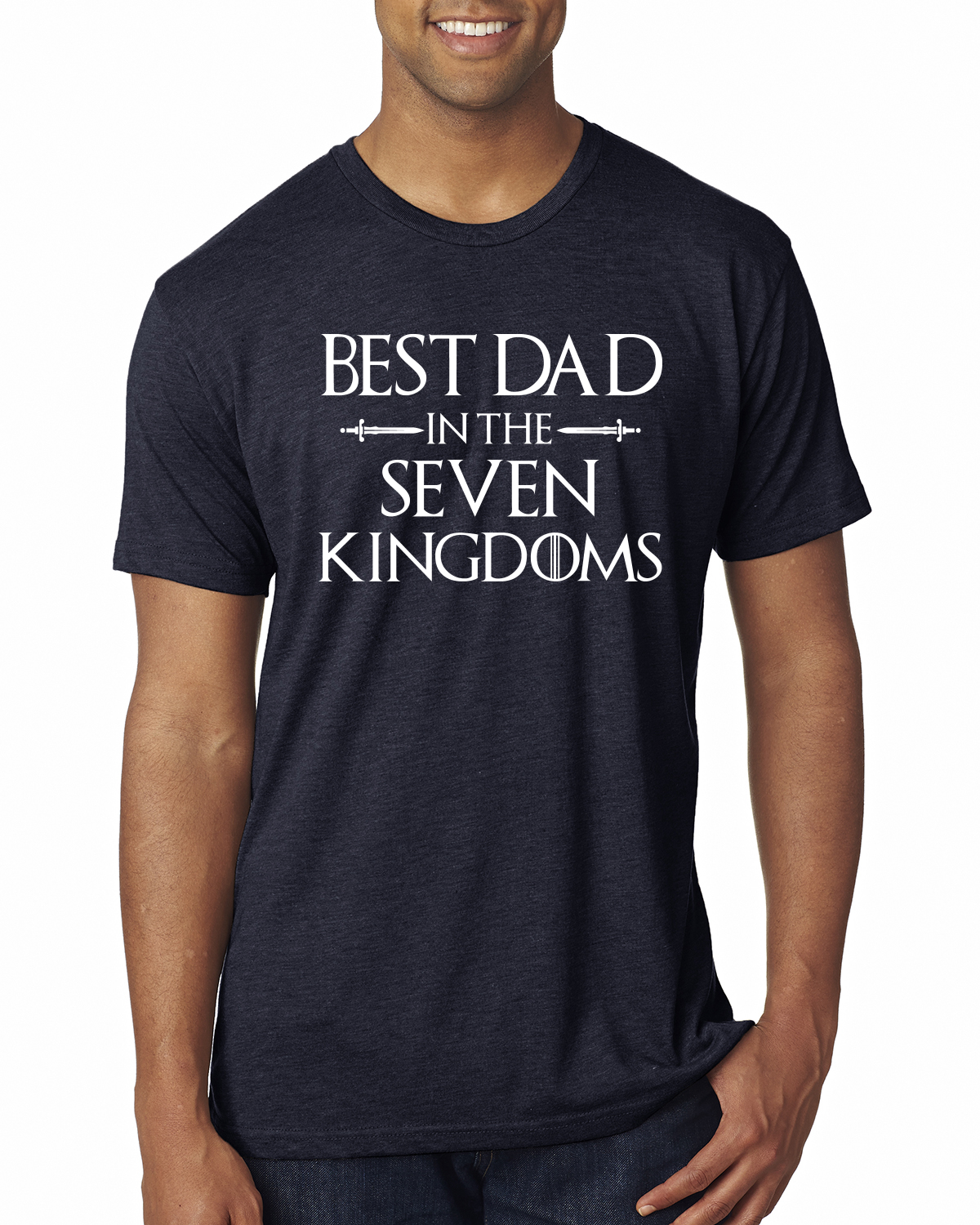 Gold Best Dad In The Seven Kingdoms Fathers Day t shirt,Game of Thrones tshirt 