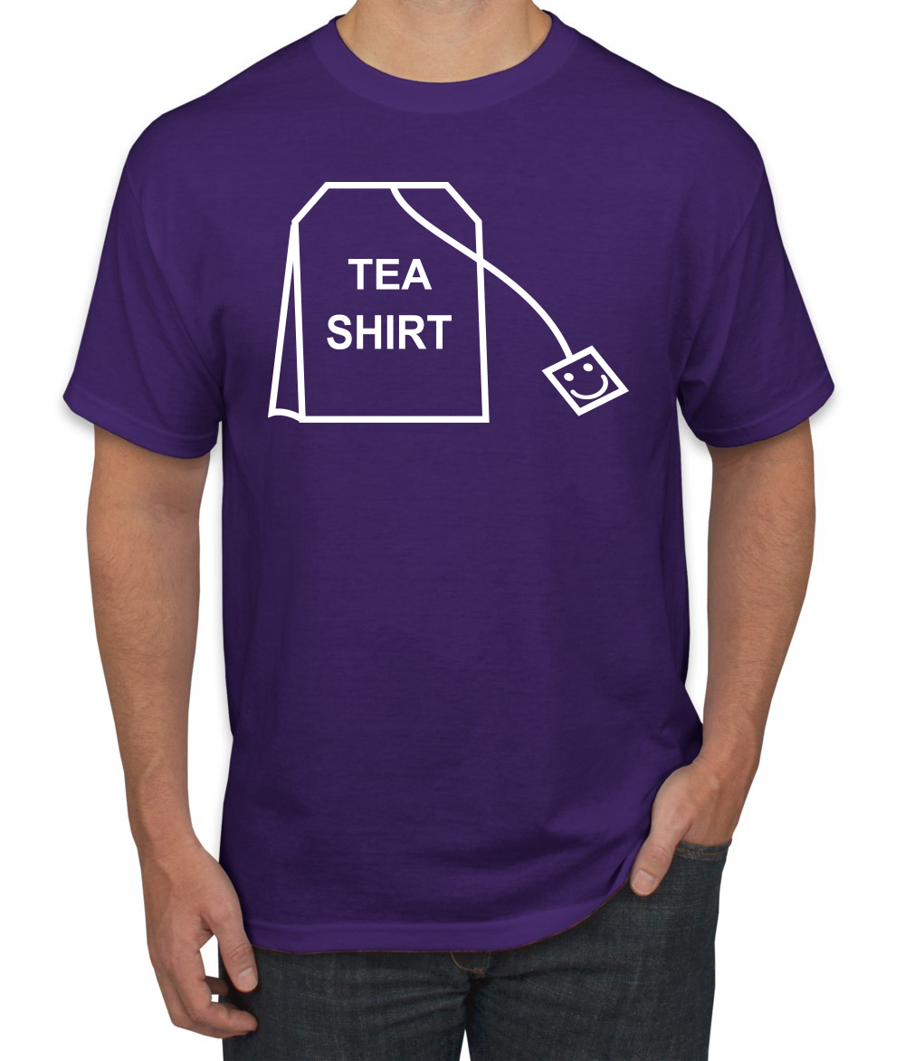 Tea Shirt Funny Tea Bag Joke Pun Humor Cool Hilarious Tshirt eBay