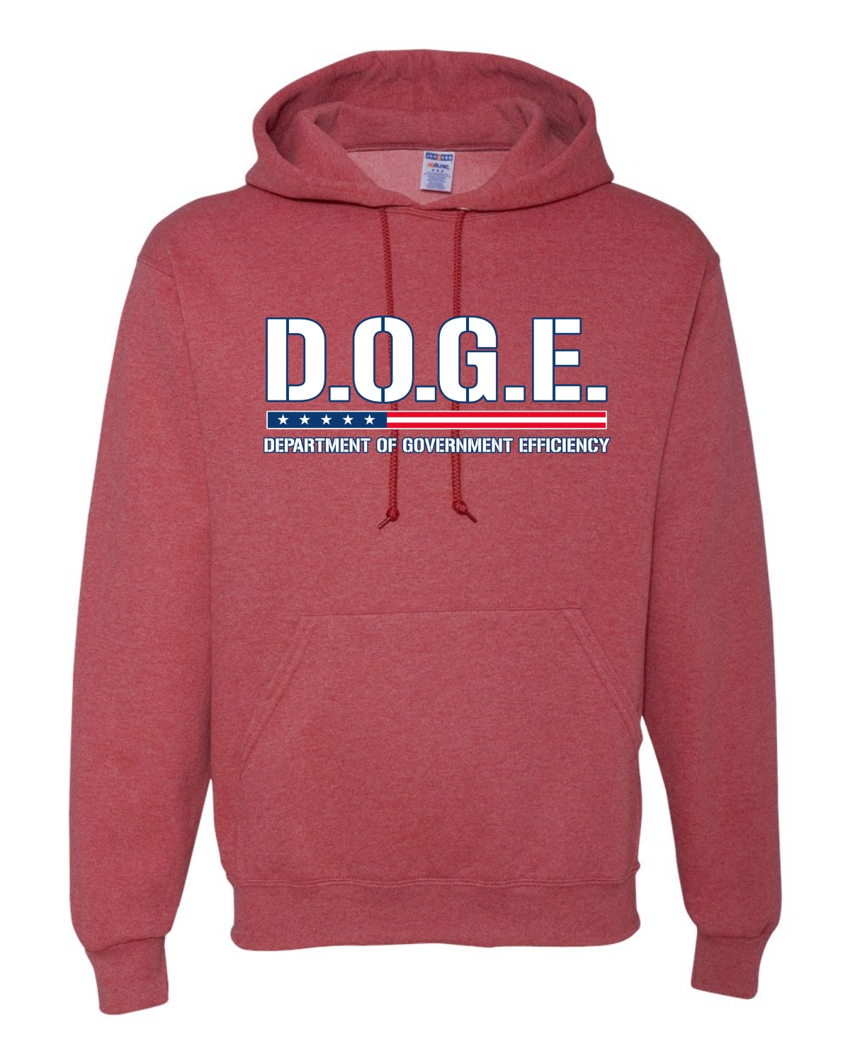 Sudadera con Capucha DOGE Rojo Blanco Azul Rayas, Demócratas - Imagen 11 de 13