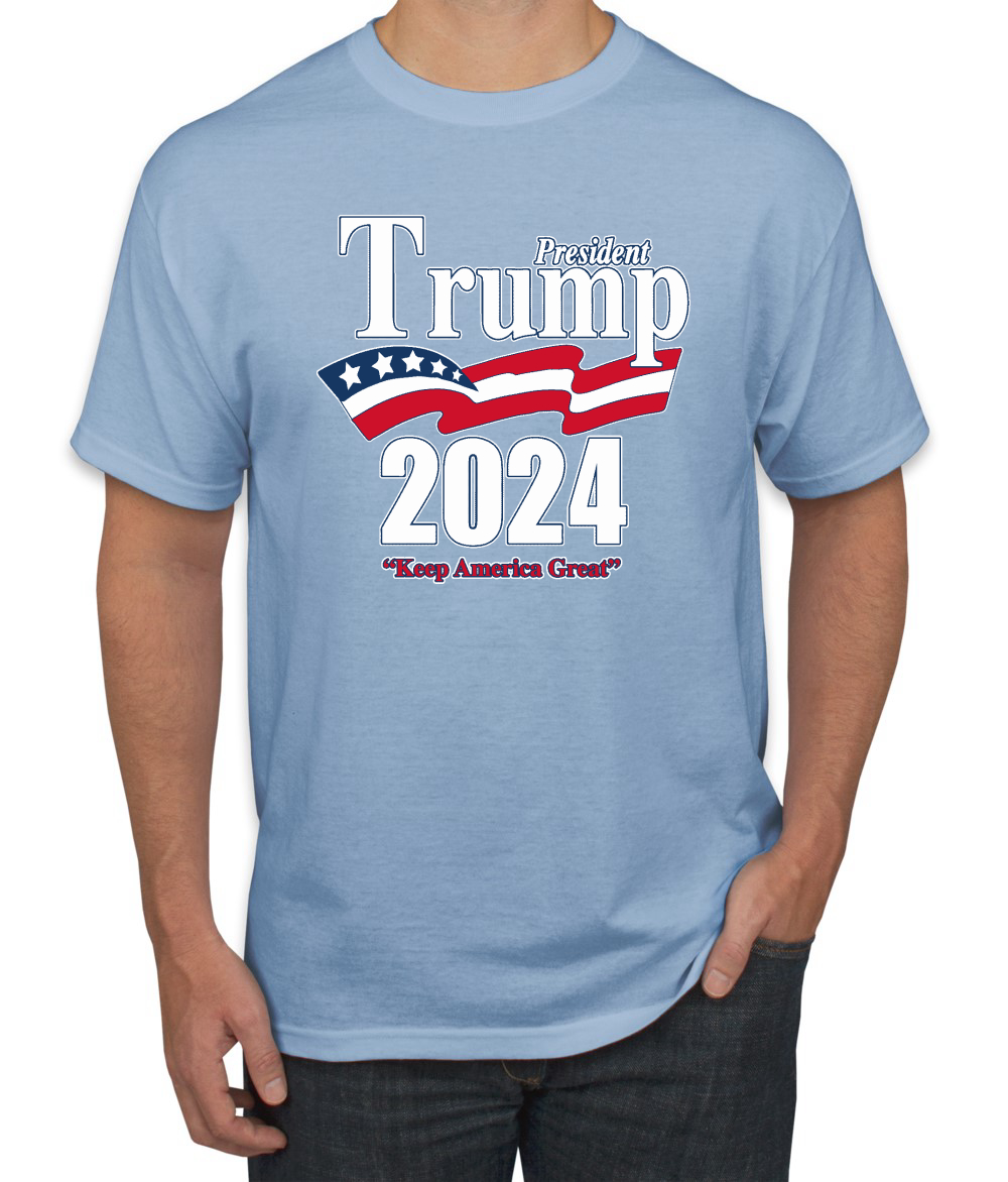 President Donald Trump 2024 Keep America Great MAGA Gift Political Men