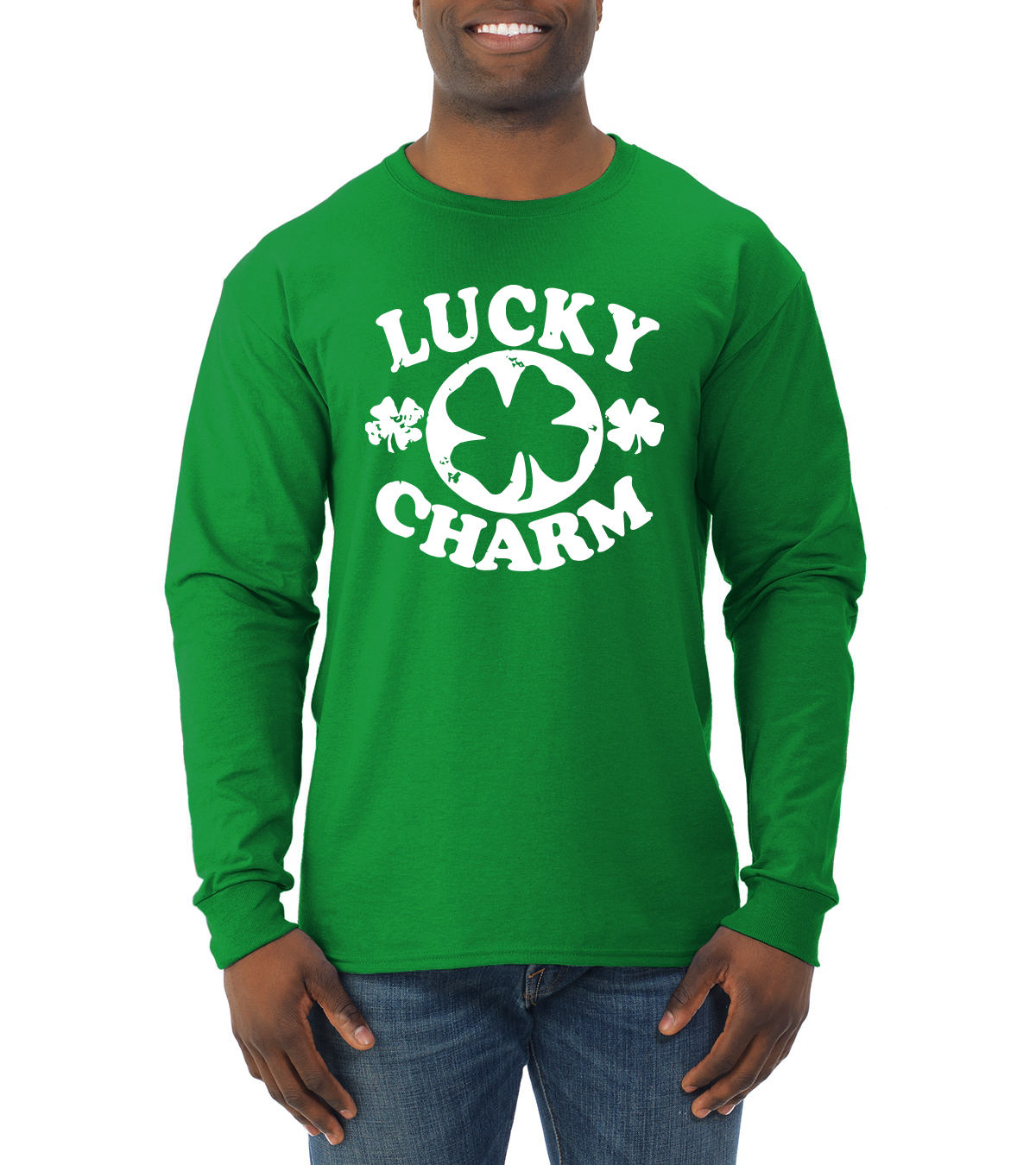 st patrick's day long sleeve shirts mens