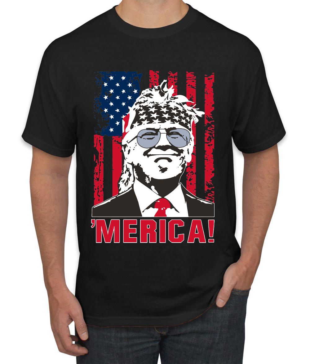 Collection Designs US President Donald Trump 2024 MAGA Men Graphic Tshirt