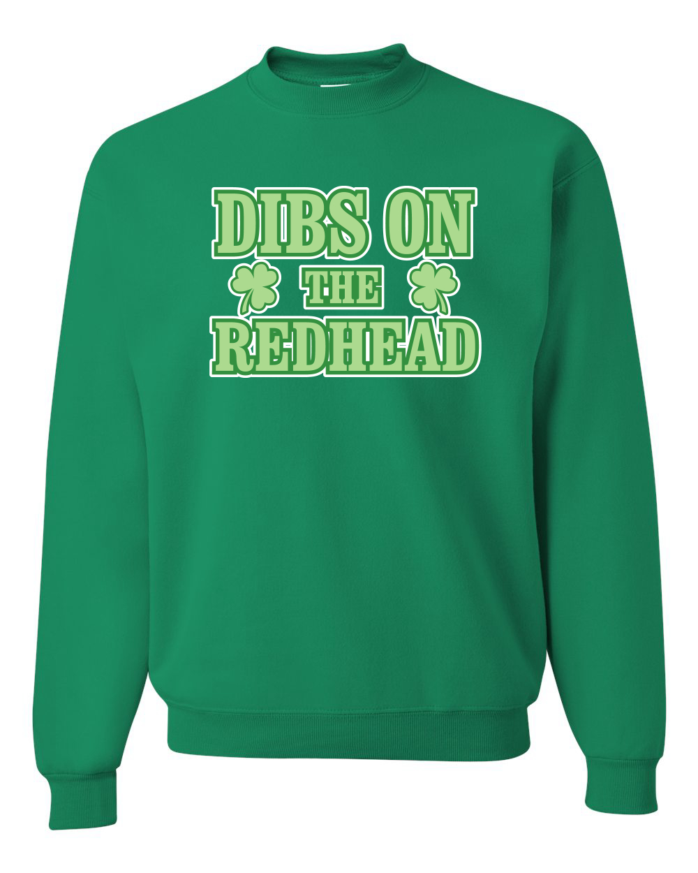 Dibs On The Redhead Divertido Irlandés Beber Clásico St Patricks Día Suéter Unisex - Imagen 6 de 6