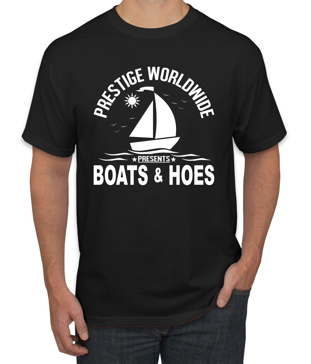 Camiseta gráfica para hombre Prestige Worldwide divertida de barcos y azadas cultura pop - Imagen 3 de 25