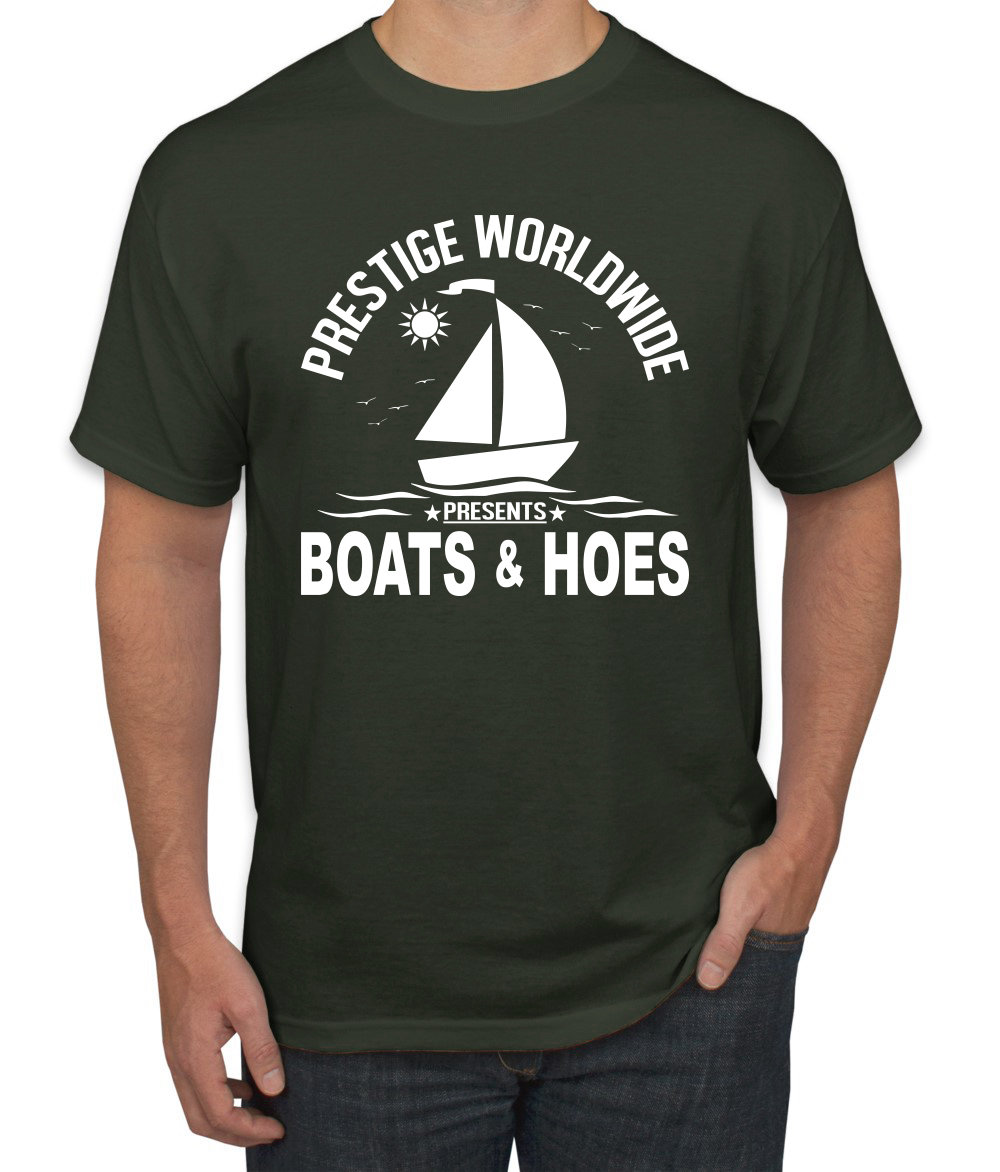 Camiseta gráfica para hombre Prestige Worldwide divertida de barcos y azadas cultura pop - Imagen 5 de 25
