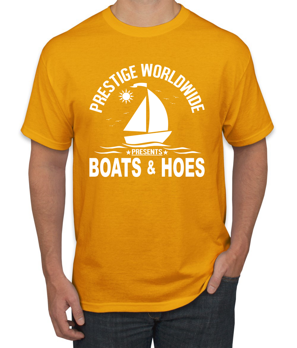 Camiseta gráfica para hombre Prestige Worldwide divertida de barcos y azadas cultura pop - Imagen 7 de 25