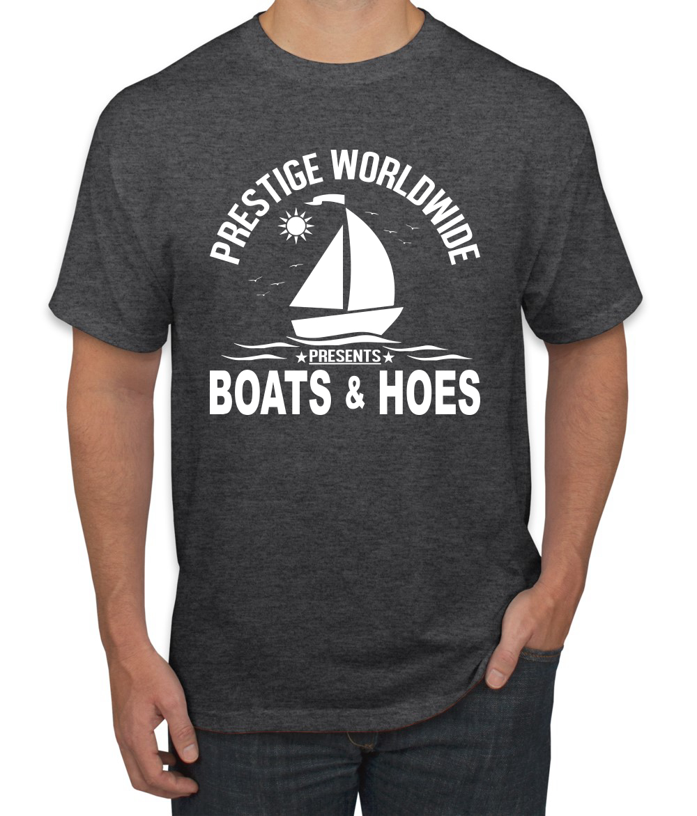 Camiseta gráfica para hombre Prestige Worldwide divertida de barcos y azadas cultura pop - Imagen 8 de 25