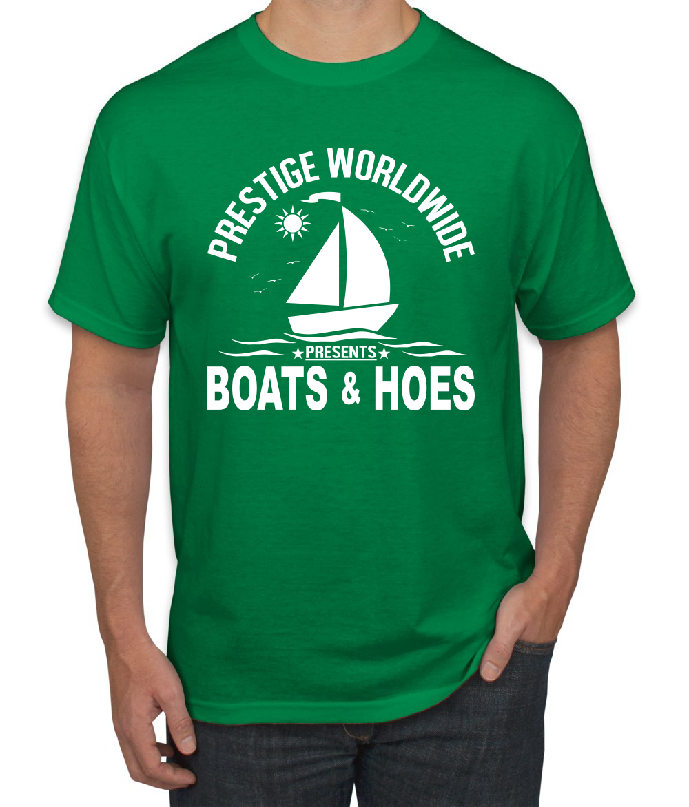 Camiseta gráfica para hombre Prestige Worldwide divertida de barcos y azadas cultura pop - Imagen 10 de 25