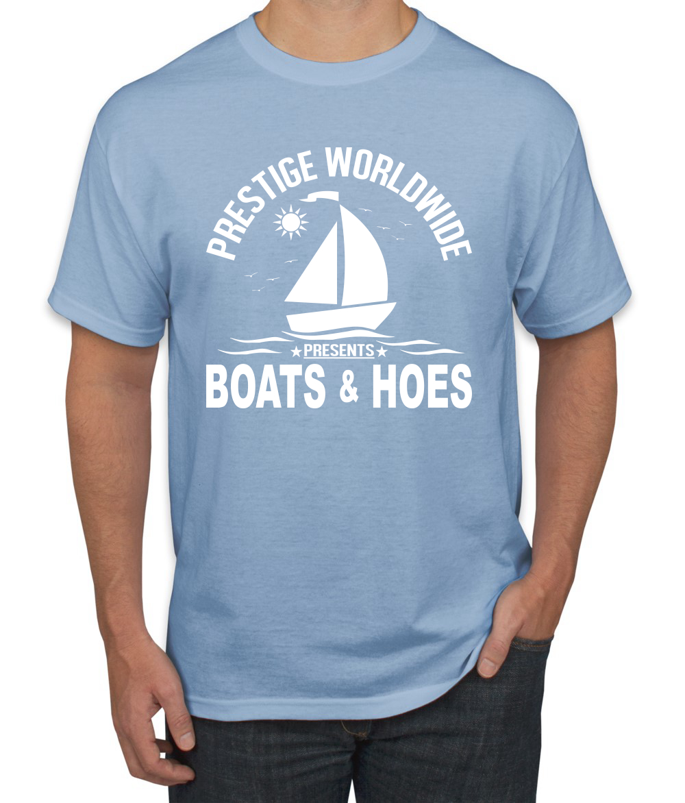 Camiseta gráfica para hombre Prestige Worldwide divertida de barcos y azadas cultura pop - Imagen 11 de 25