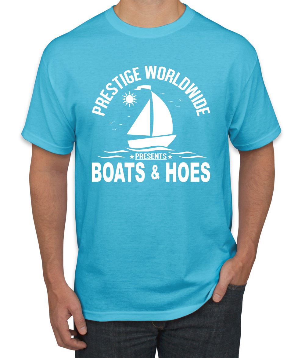 Camiseta gráfica para hombre Prestige Worldwide divertida de barcos y azadas cultura pop - Imagen 13 de 25