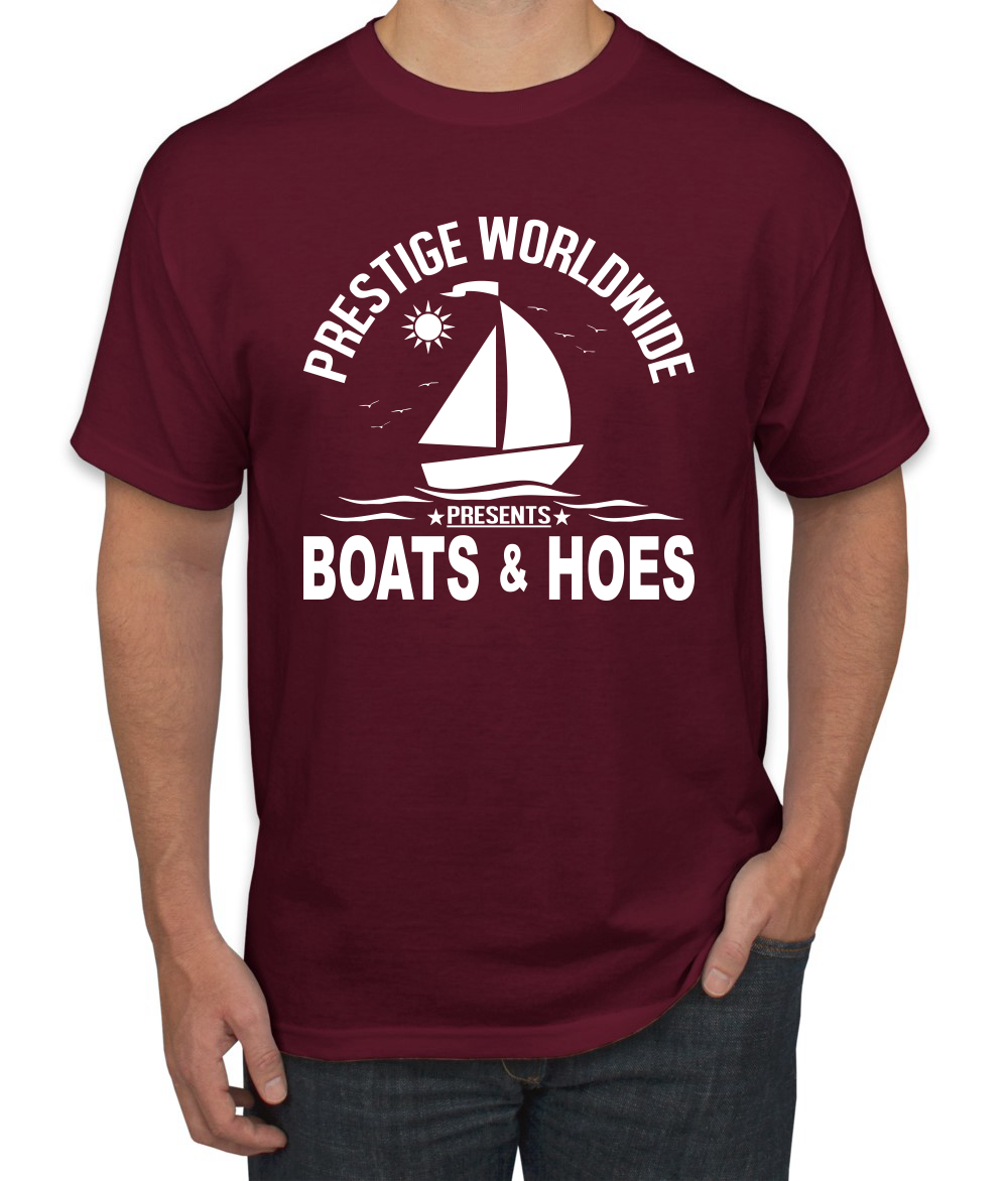 Camiseta gráfica para hombre Prestige Worldwide divertida de barcos y azadas cultura pop - Imagen 14 de 25