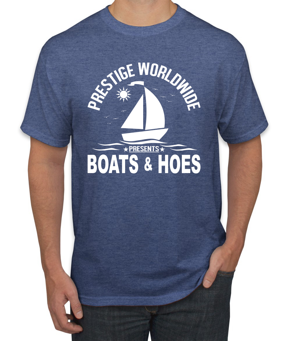 Camiseta gráfica para hombre Prestige Worldwide divertida de barcos y azadas cultura pop - Imagen 23 de 25