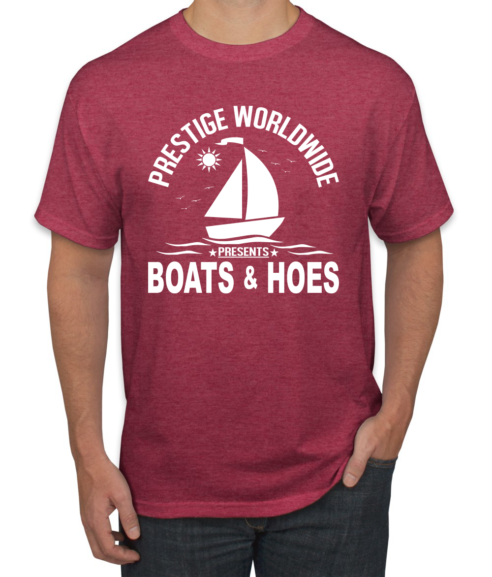 Camiseta gráfica para hombre Prestige Worldwide divertida de barcos y azadas cultura pop - Imagen 25 de 25
