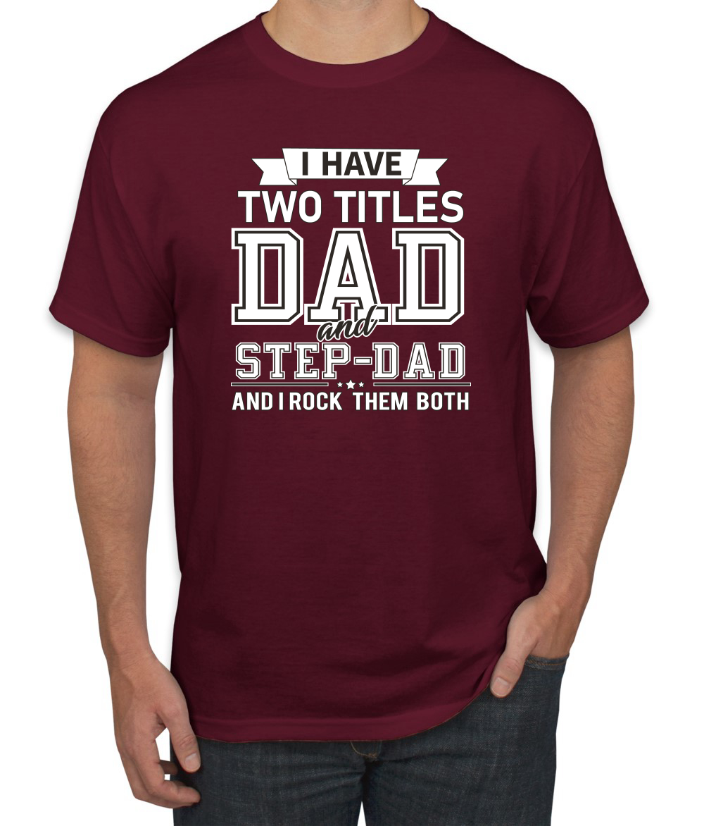 Step Dad Gift Mens T-Shirt | eBay