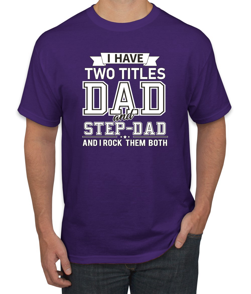 Step Dad Gift Mens T-Shirt | eBay