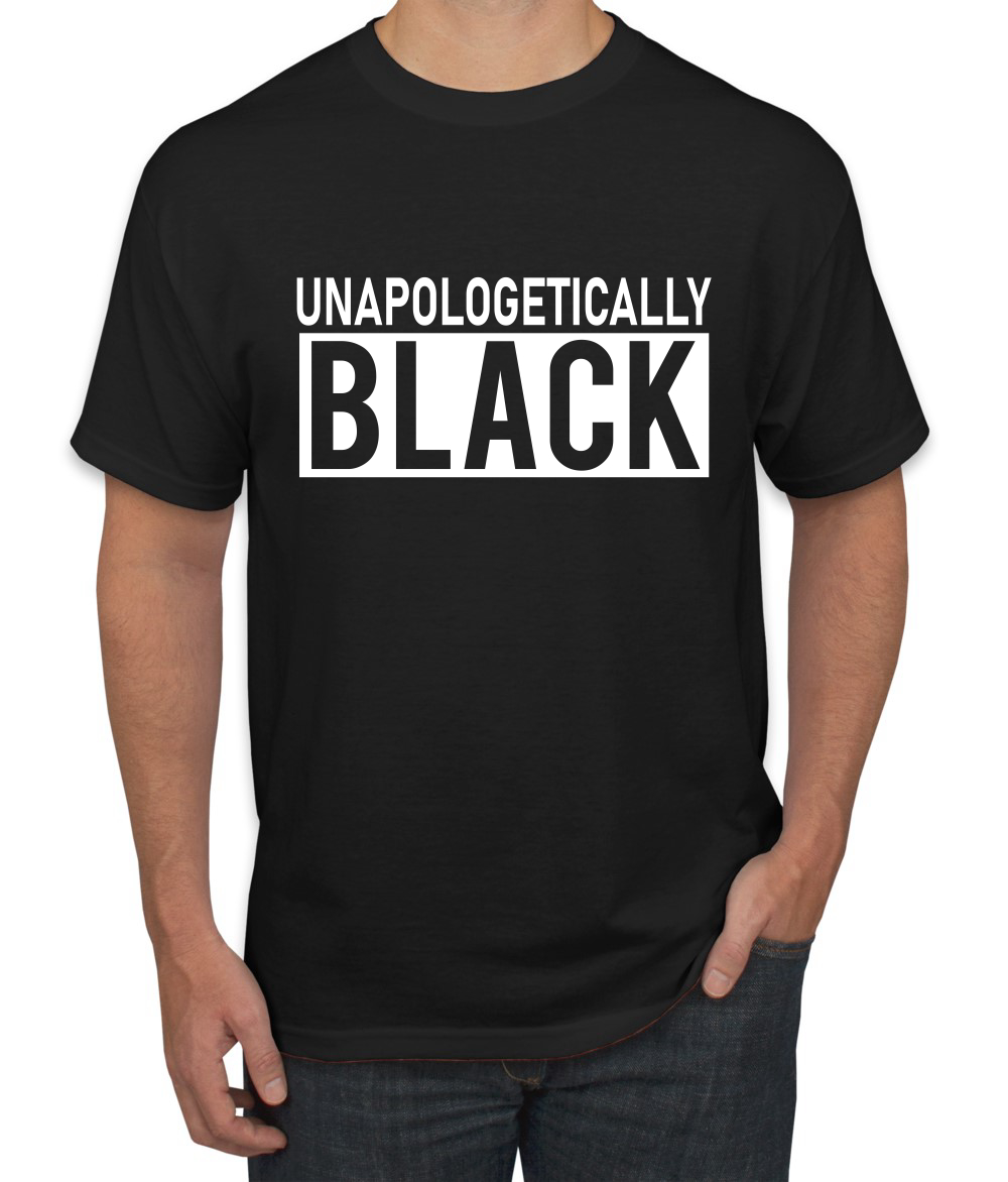 Unapologetically Black Black History Month Men Graphic Tshirt