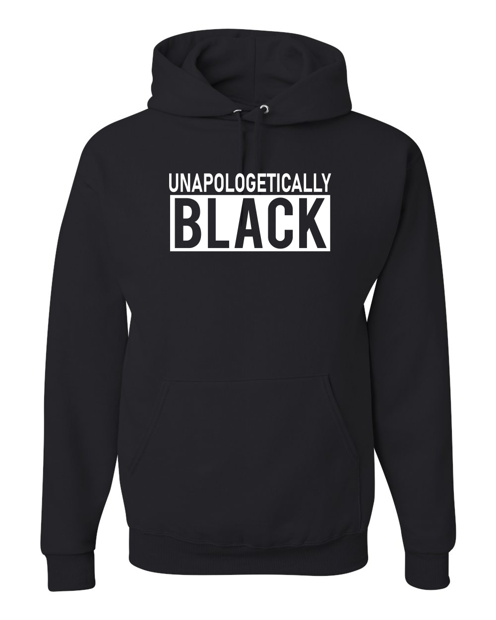 Unapologetically Black Black History Month Unisex Graphic Hoodie Sweatshirt - Picture 3 of 22