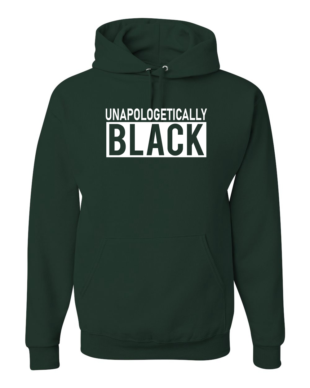 Unapologetically Black Black History Month Unisex Graphic Hoodie Sweatshirt - Picture 5 of 22