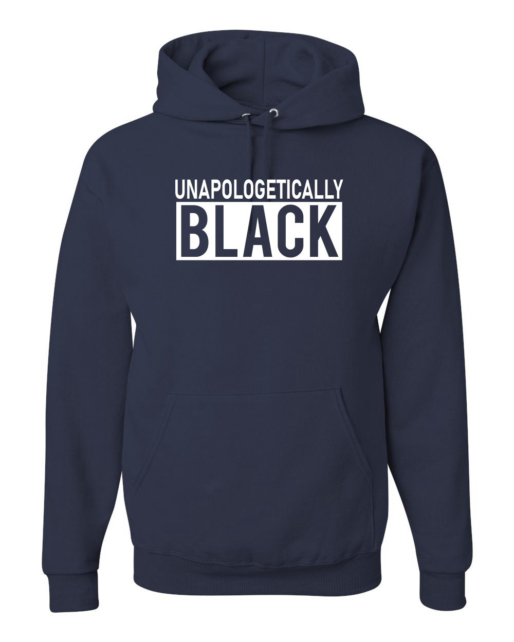 Unapologetically Black Black History Month Unisex Graphic Hoodie Sweatshirt - Picture 12 of 22