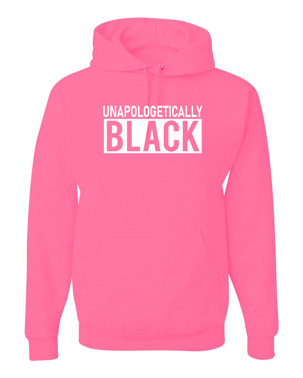 Unapologetically Black Black History Month Unisex Graphic Hoodie Sweatshirt - Picture 13 of 22