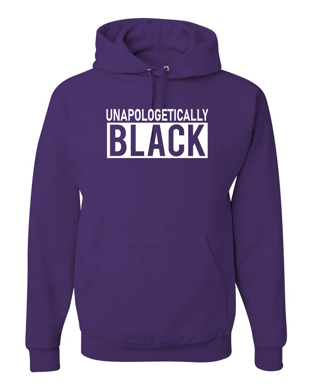 Unapologetically Black Black History Month Unisex Graphic Hoodie Sweatshirt - Picture 15 of 22