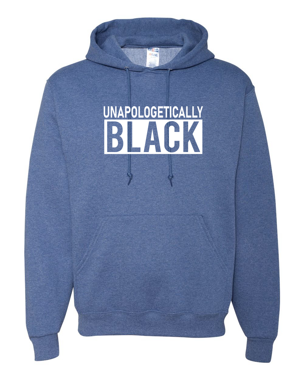 Unapologetically Black Black History Month Unisex Graphic Hoodie Sweatshirt - Picture 19 of 22