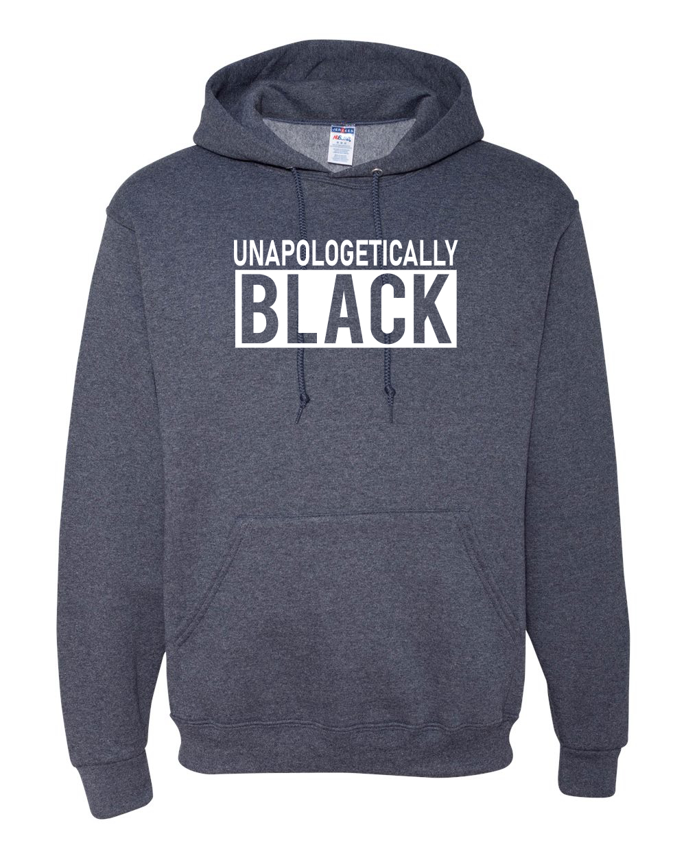 Unapologetically Black Black History Month Unisex Graphic Hoodie Sweatshirt - Picture 20 of 22