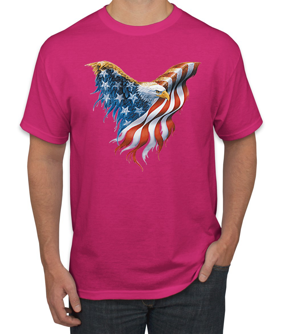 Camiseta para hombre American Flag Eagle - Imagen 5 de 25