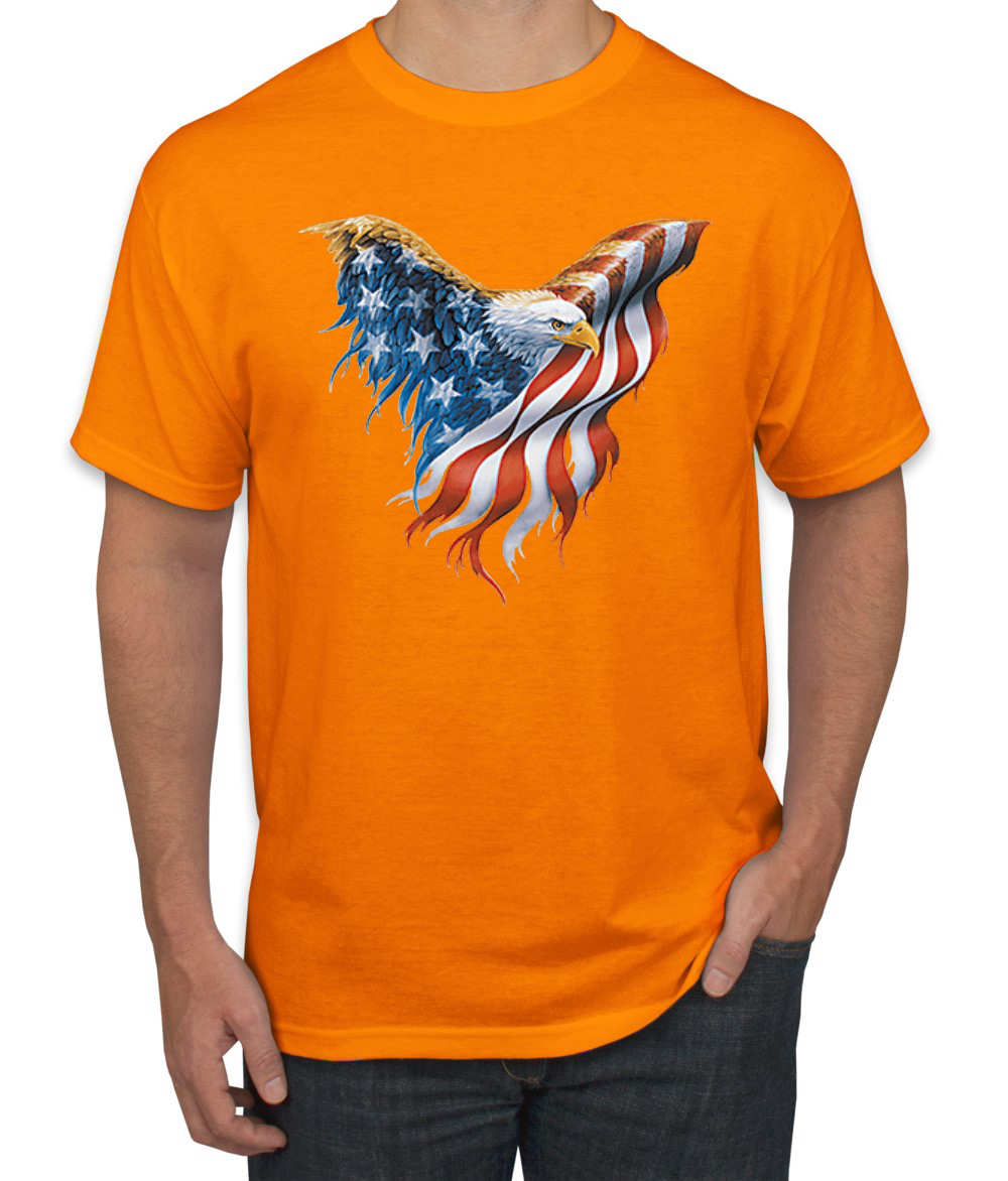 Camiseta para hombre American Flag Eagle - Imagen 17 de 25