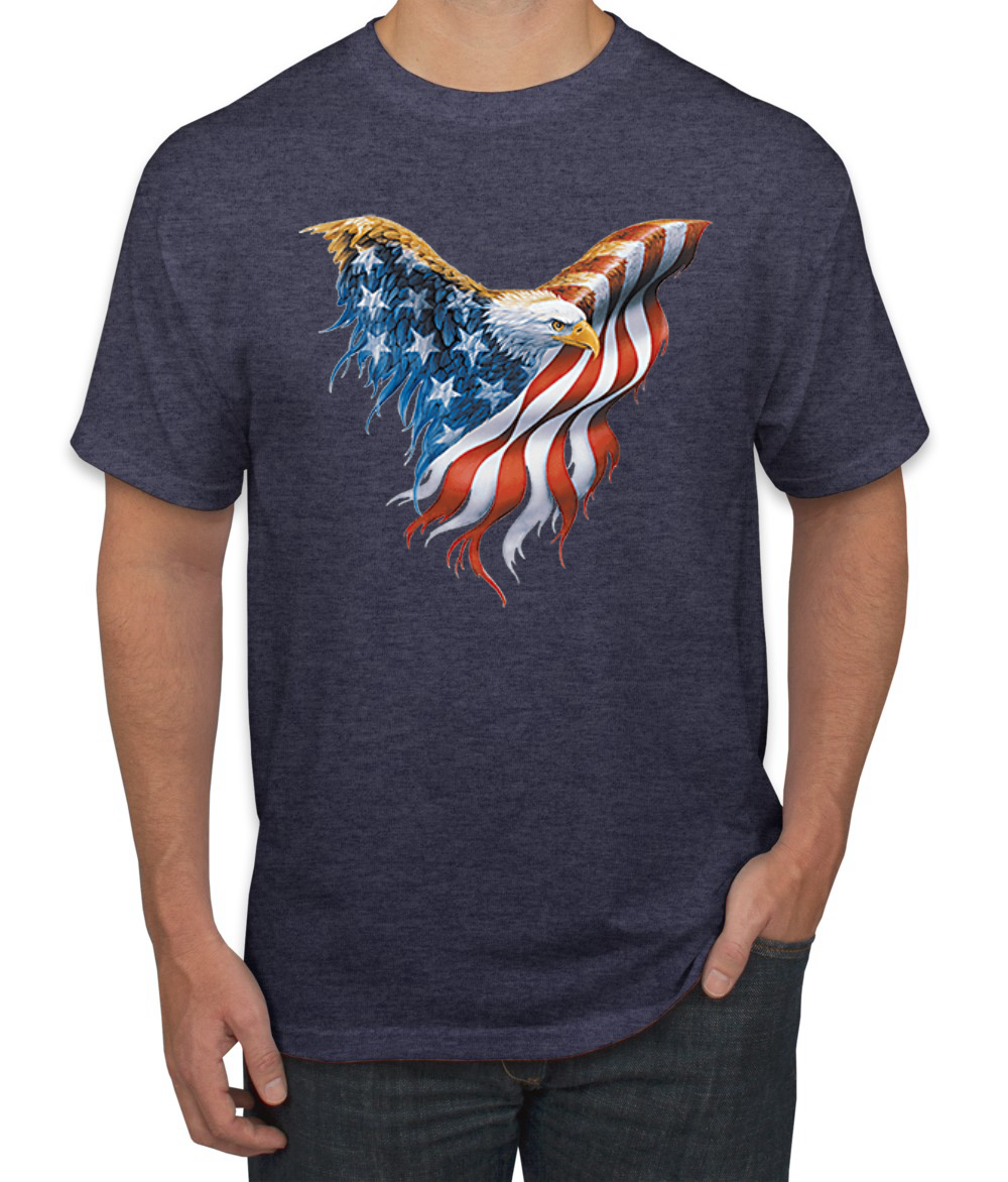 Camiseta para hombre American Flag Eagle - Imagen 24 de 25