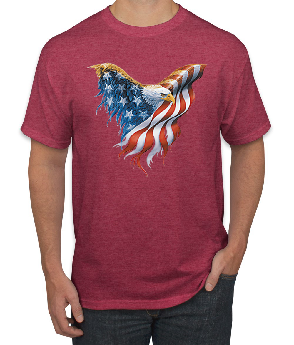 Camiseta para hombre American Flag Eagle - Imagen 25 de 25