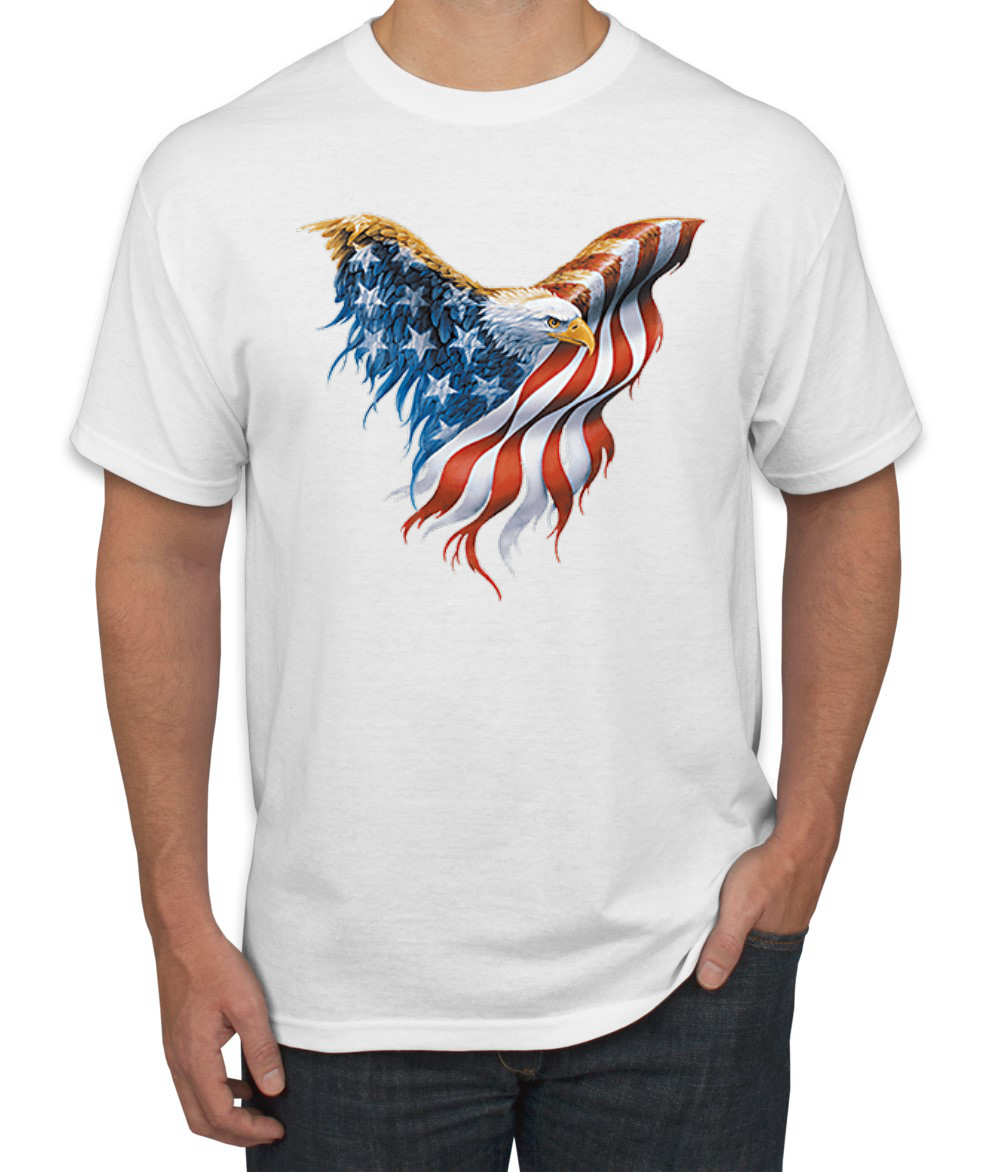 Camiseta para hombre American Flag Eagle - Imagen 21 de 25